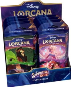 CARTE DISNEY LORCANA - SHIMMERING SKIES - STARTER DECK ASST